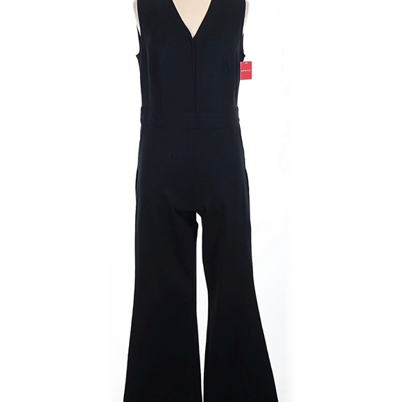 SPANX Sleek Black Jumpsuit - Picture 4 of 8